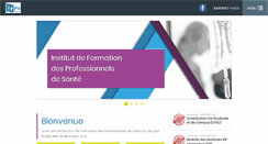 Desktop Screenshot of ifsi-ifas-lorient.fr
